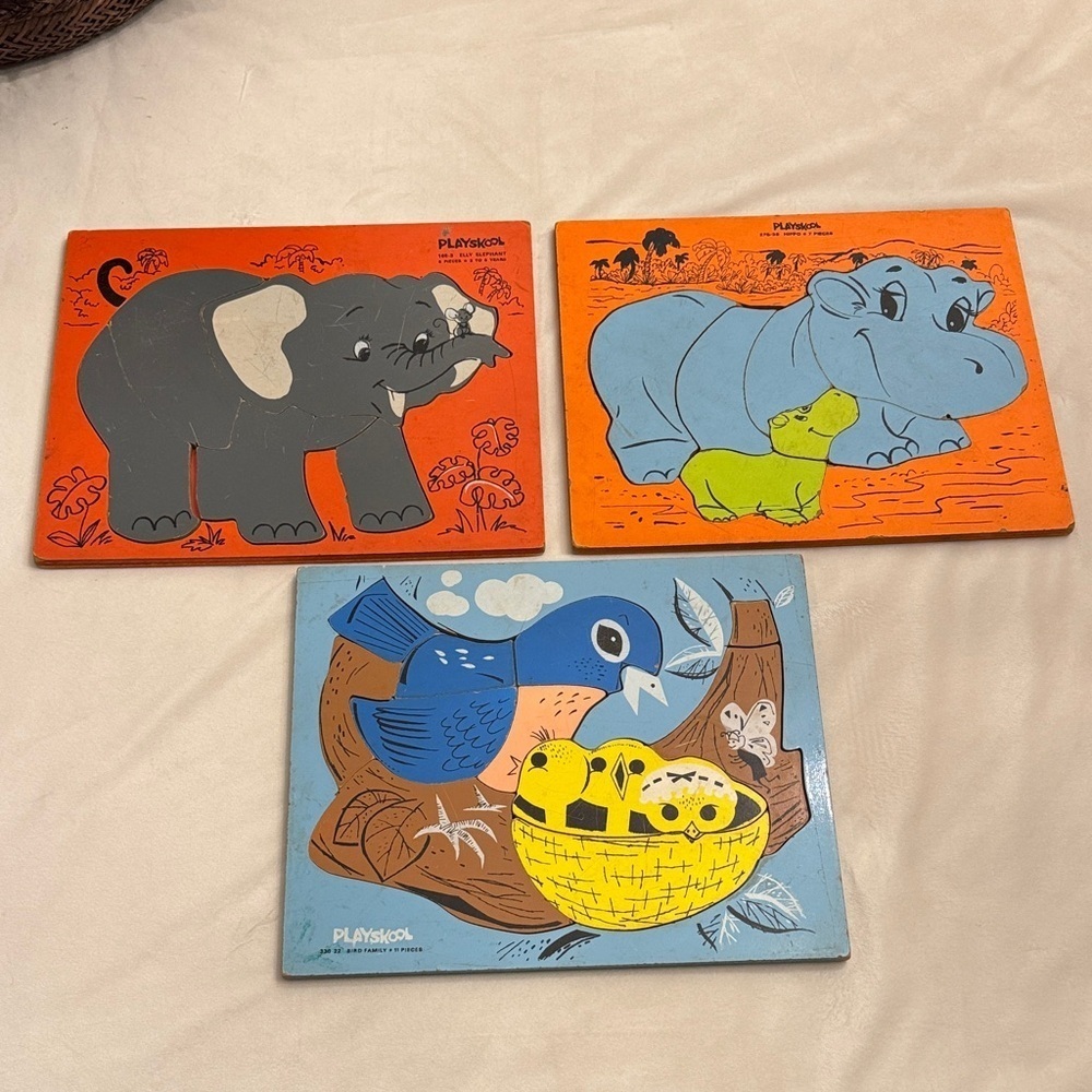 VTG! Playskool Puzzle Set